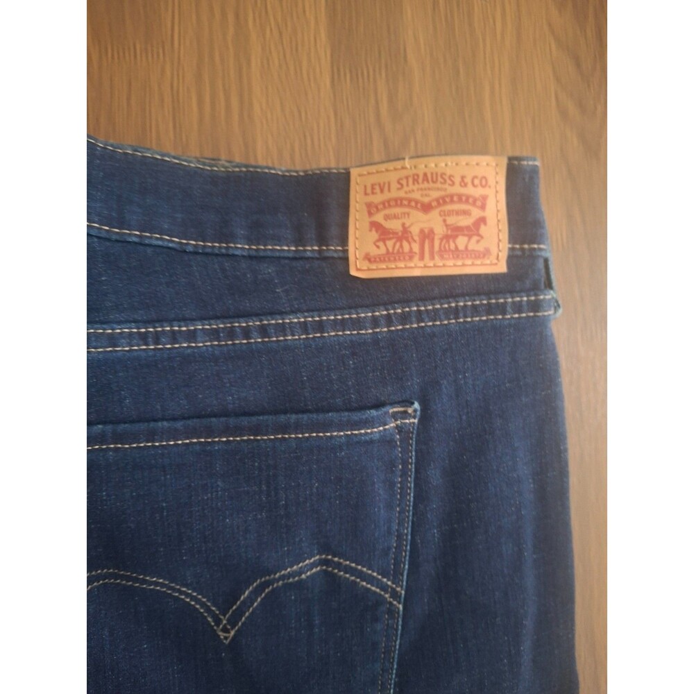 Levi's Classic Bootcut Jeans Women's Plus Size 24W Blue Dark Denim
